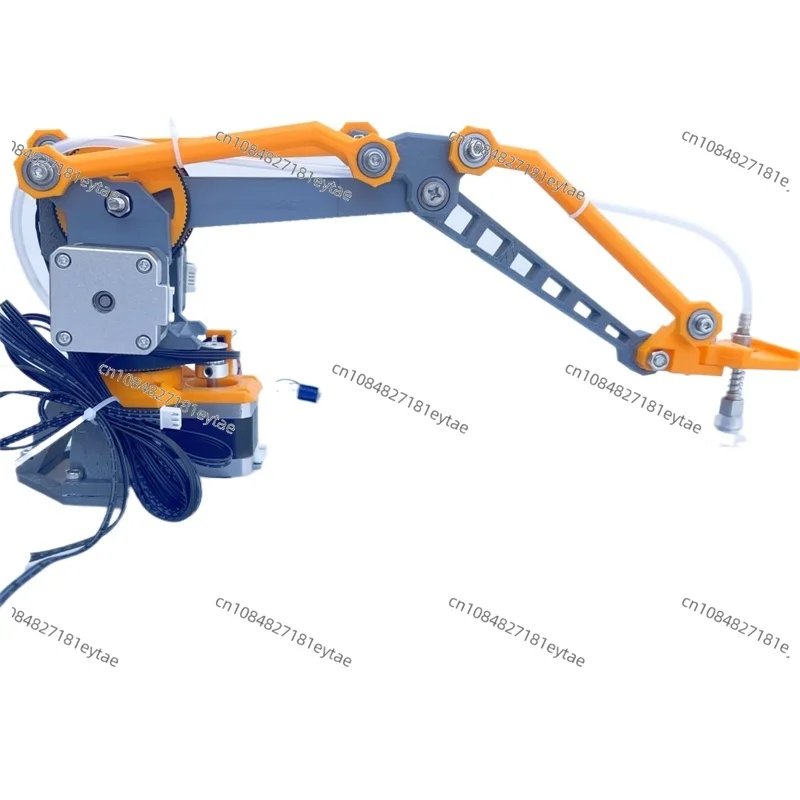 Desktop Aluminum Alloy Robot Arm with Control Belt Limit Suction Cup Play 3D Printing Stepper Motor Machine