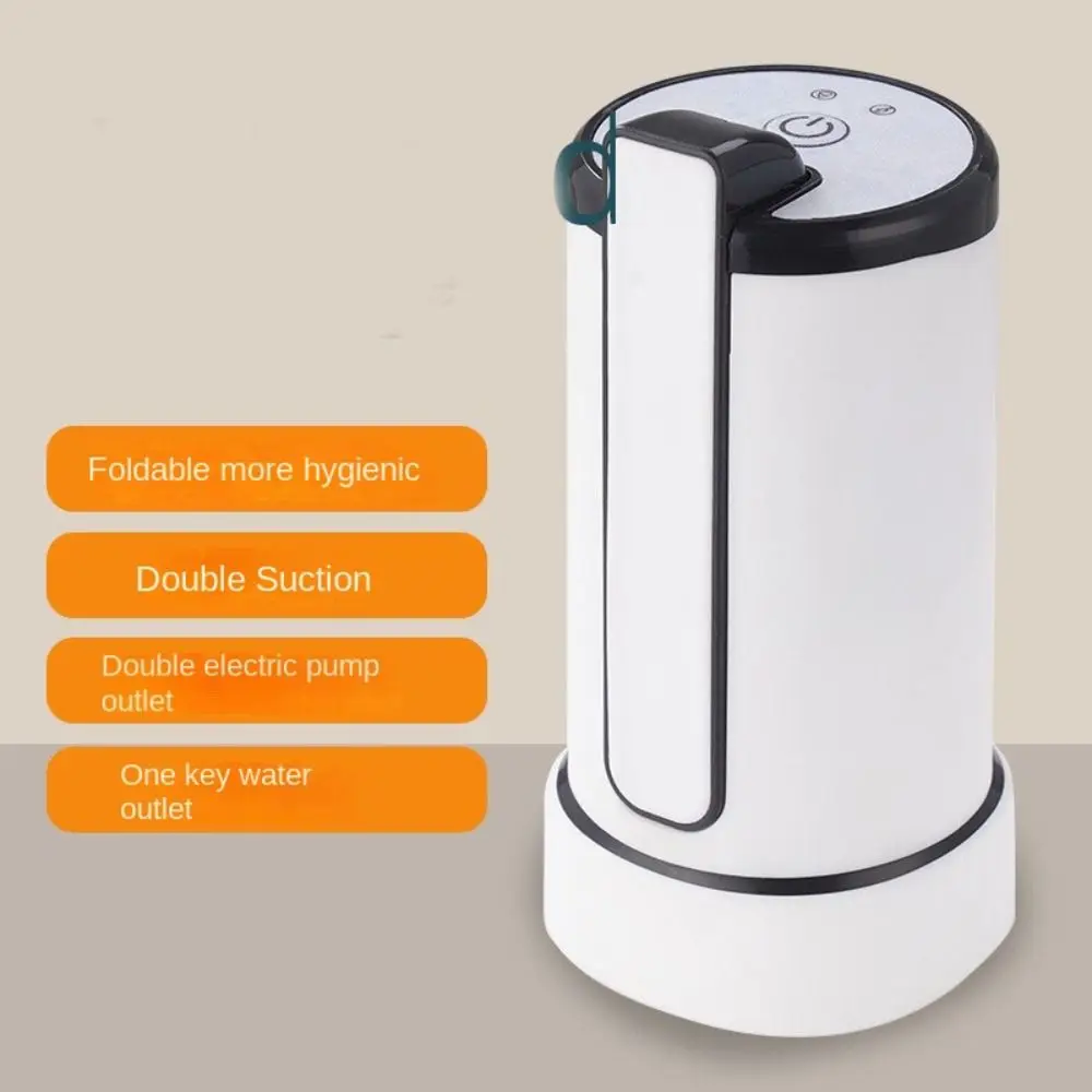 

USB Charging Electric Water Pump Foldable Touch Button Automatic Drinking Water Dispenser Low Noise Faster Pumping