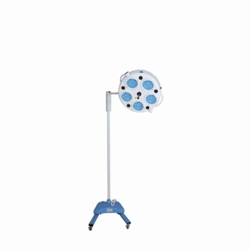 Medical LED shadowless floor-to-ceiling metal surgical lamp, suitable for use inclinics and hospitals, mobile vertical L