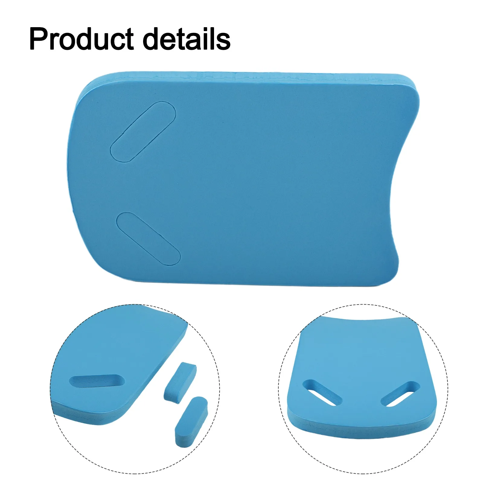 

Доска для плавания, 43*29*3.4 см, для взрослых, двусторонняя, из ЭВА, для тренировок в бассейне