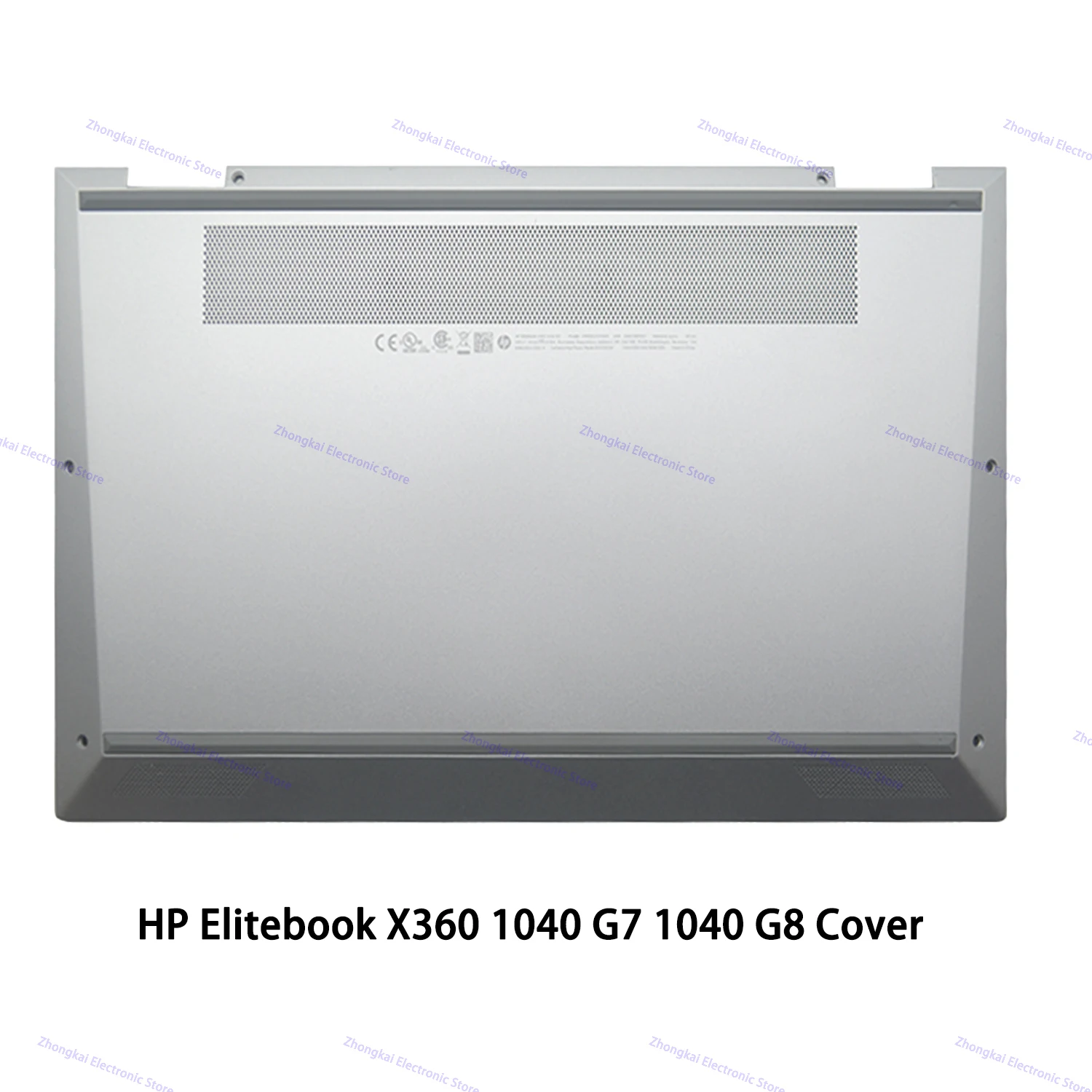 estojo base inferior para hp elitebook tampa inferior prata novo original m16003001 x360 1040 g7 1040 g8 01