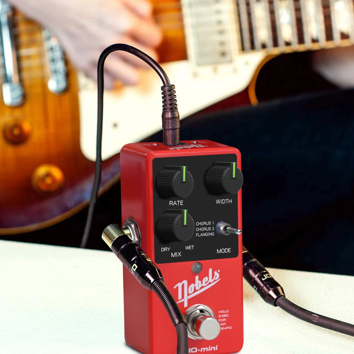 دواسة نوبلز CHO-mini الطبيعية التناظرية الصغيرة ذات تأثير سق مع حاوية معدنية مطورة جديدة وتوهج في مقابض المؤشر الداكن