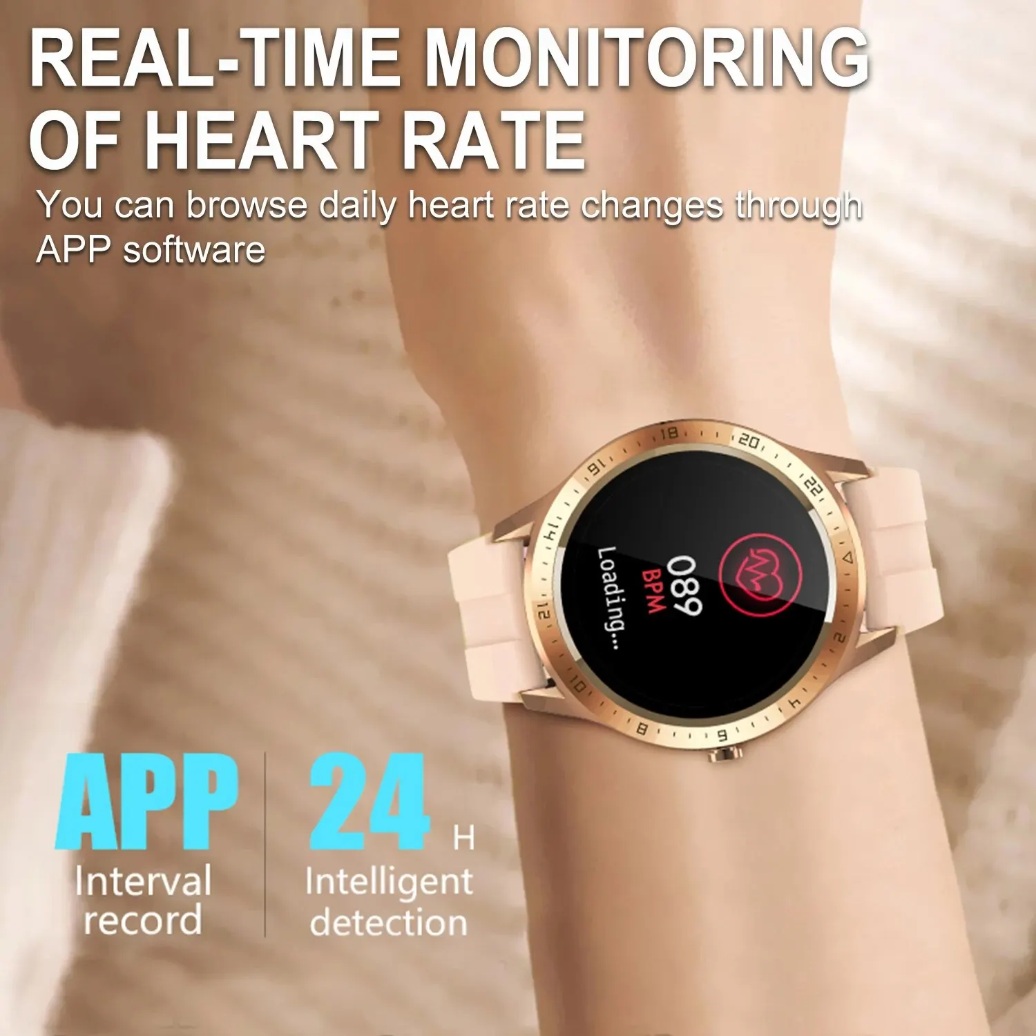 Fitness Tracker Smart Watch 1.28 Inch HD Display Sports Smartwatch Health Monitoring IP67 Waterproof Watches Men Women