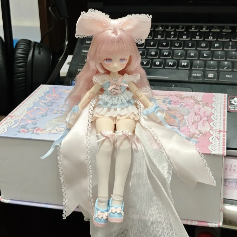 

Оригинальная Momotale 1/8 Mjd Lily Of The Valley Whispers Rabbit Tea Blind Box Party Spring Series Шарнирная фигурка Игрушка «сделай сам»