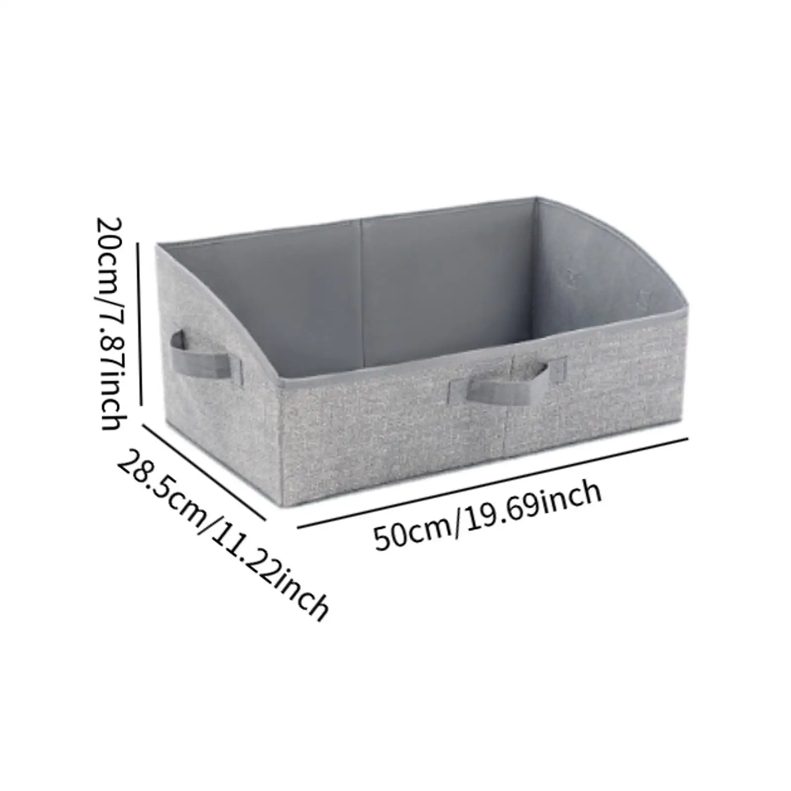 Laundry Room Organizer Foldable Laundry Basket Non Woven Clothes Storage Bin for Home Wardrobe Organization view 4