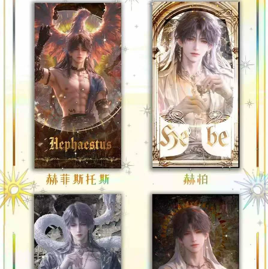 مجموعة تذاكر الحب والعميق أنيمي المجسمة للأساطير اليونانية العلامة التجارية العاطفة 7 × 15 سم تصميم حرفة ممتازة