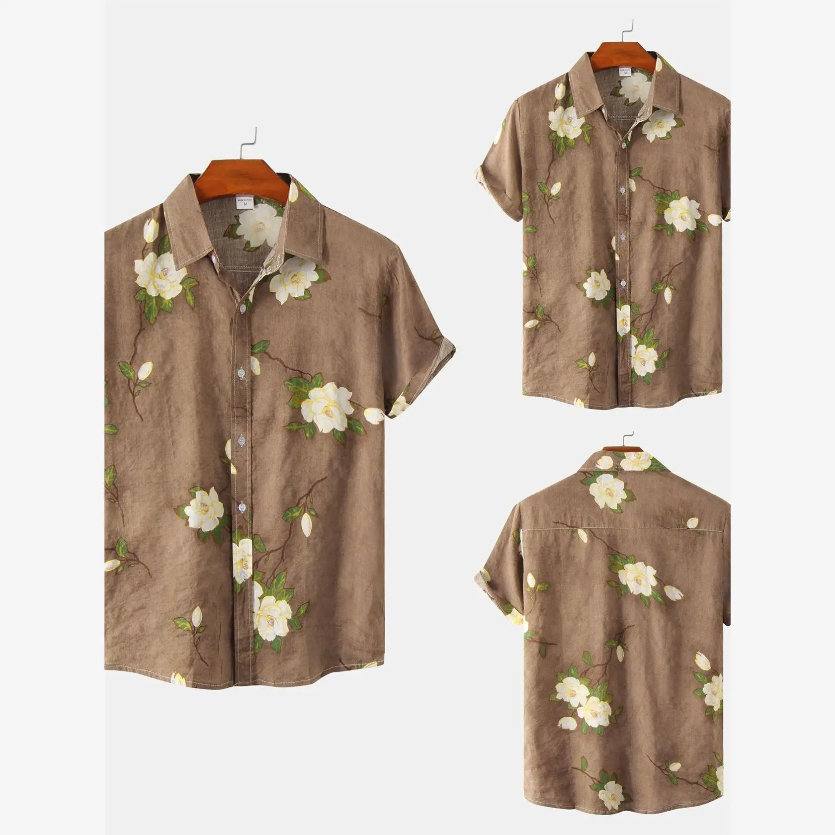 

Летняя мужская футболка больших размеров 2024 года с модным принтом, свободного кроя, в американском стиле, из тонкого материала, молодежная, популярная одежда