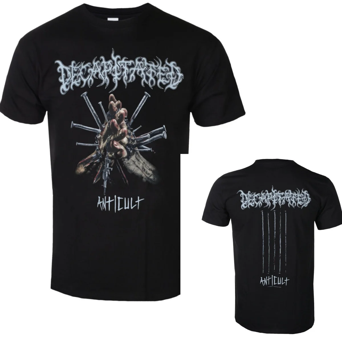 New Decapitated Graphic Cotton Band T-shirt Unisex Summer Short Sleeve Fashion Brand Tee Luxury Casual Vintage Tees