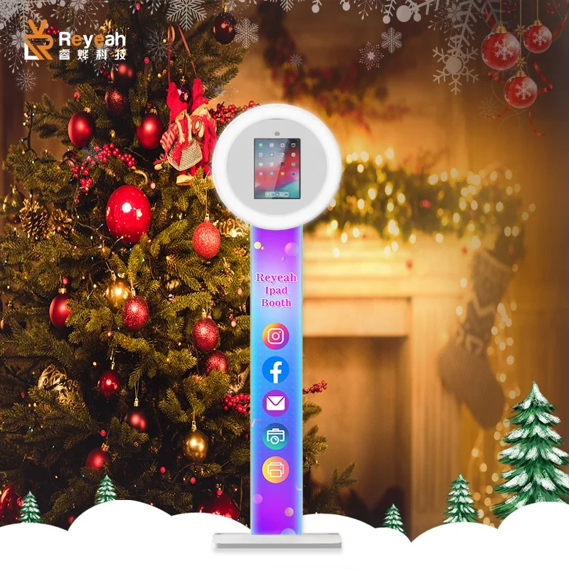 

Ipad Roaming Photobooth Kiosk 2021 New Selfie Station Photo Booth for Sale