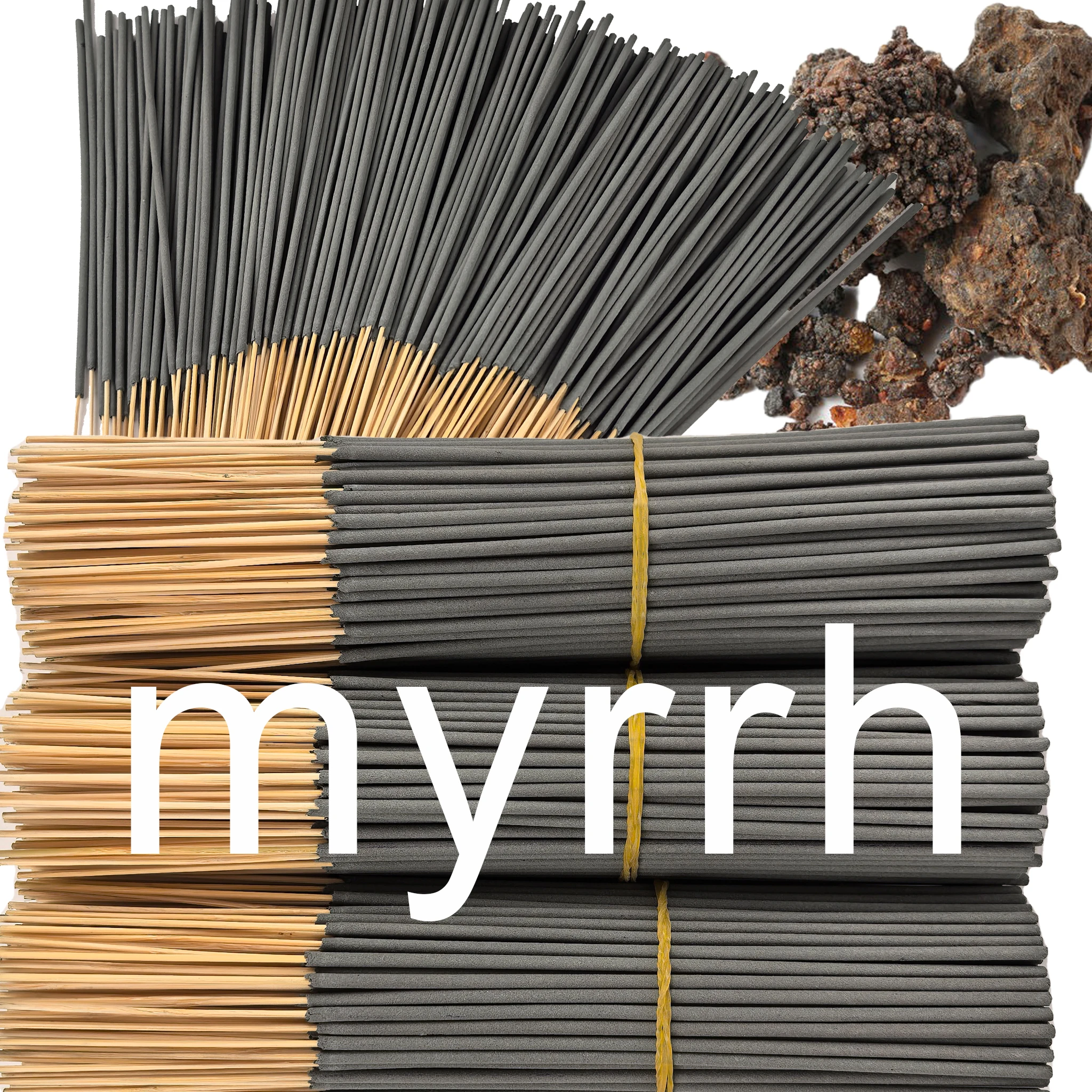 20/50/100/200/403 Stück, handgefertigte, hochwertige Myrrhen-Räucherstäbchen – künstliches Holz, das Rauchgeruch neutralisiert, die Luft reinigt und einen langanhaltenden Duft verleiht. Geeignet für den Einsatz zu Hause, beim Camping, im Garten, am Pool und bei Outdoor-Aktivitäten – zur Luftreinigung und zur Entspannung, als Dekoration für Feiertage (Halloween/Weihnachten/Ostern/Thanksgiving). – Detail 3