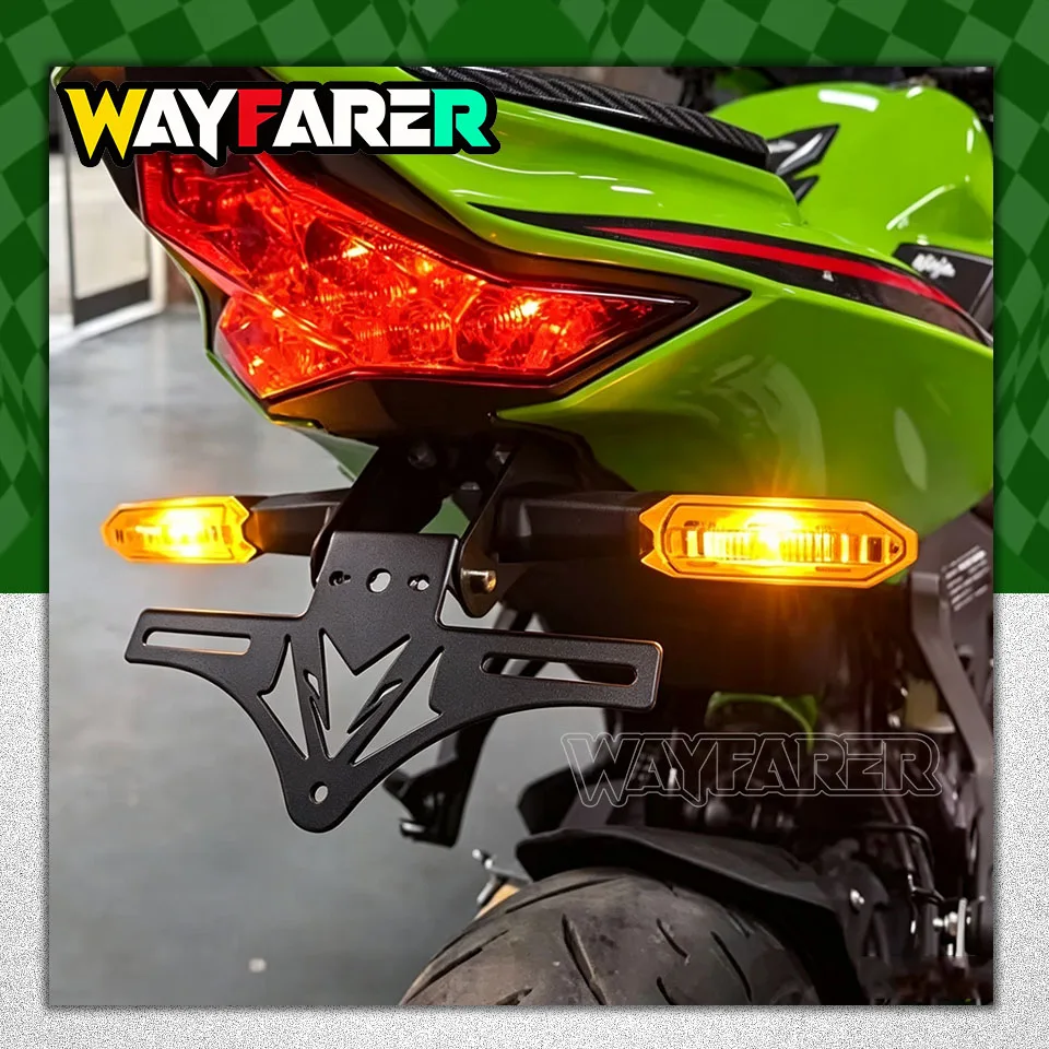 For Z900 Z 900 SE Z900SE 2025-2026 License Plate Holder Mount Bracket Motorcycle CNC Tail Tidy Fender Eliminator Accessories
