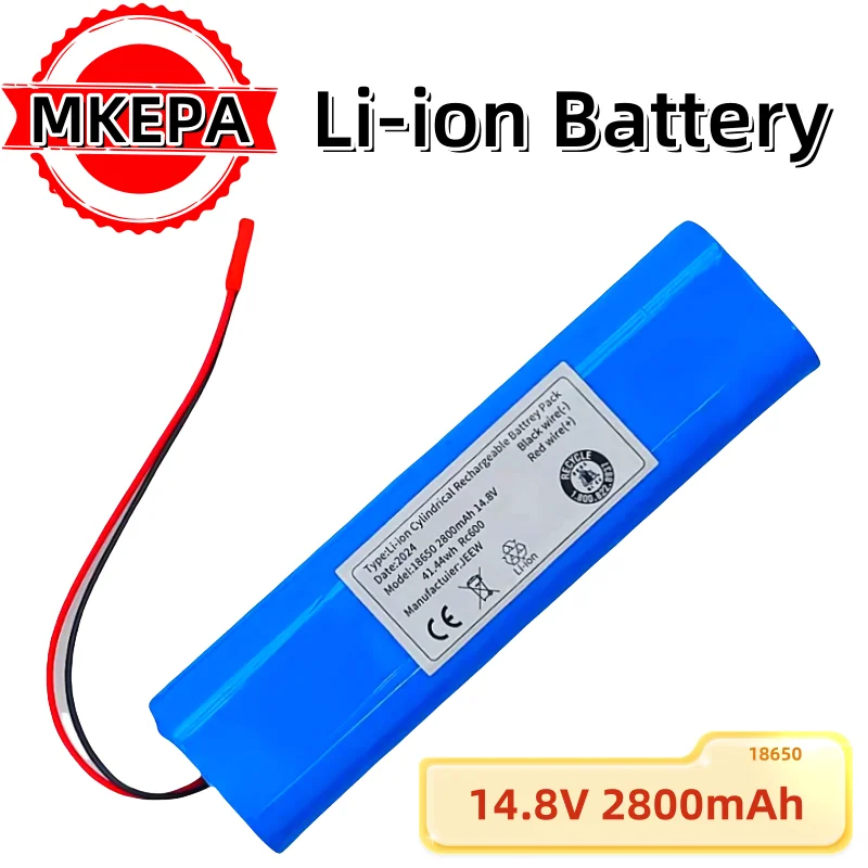 14.8V Battery 2800mAh Lithium Battery for ILIFE V5 V5s V50 V3 plus v3s pro Robot Vacuum Cleaner ilife v5s pro battery