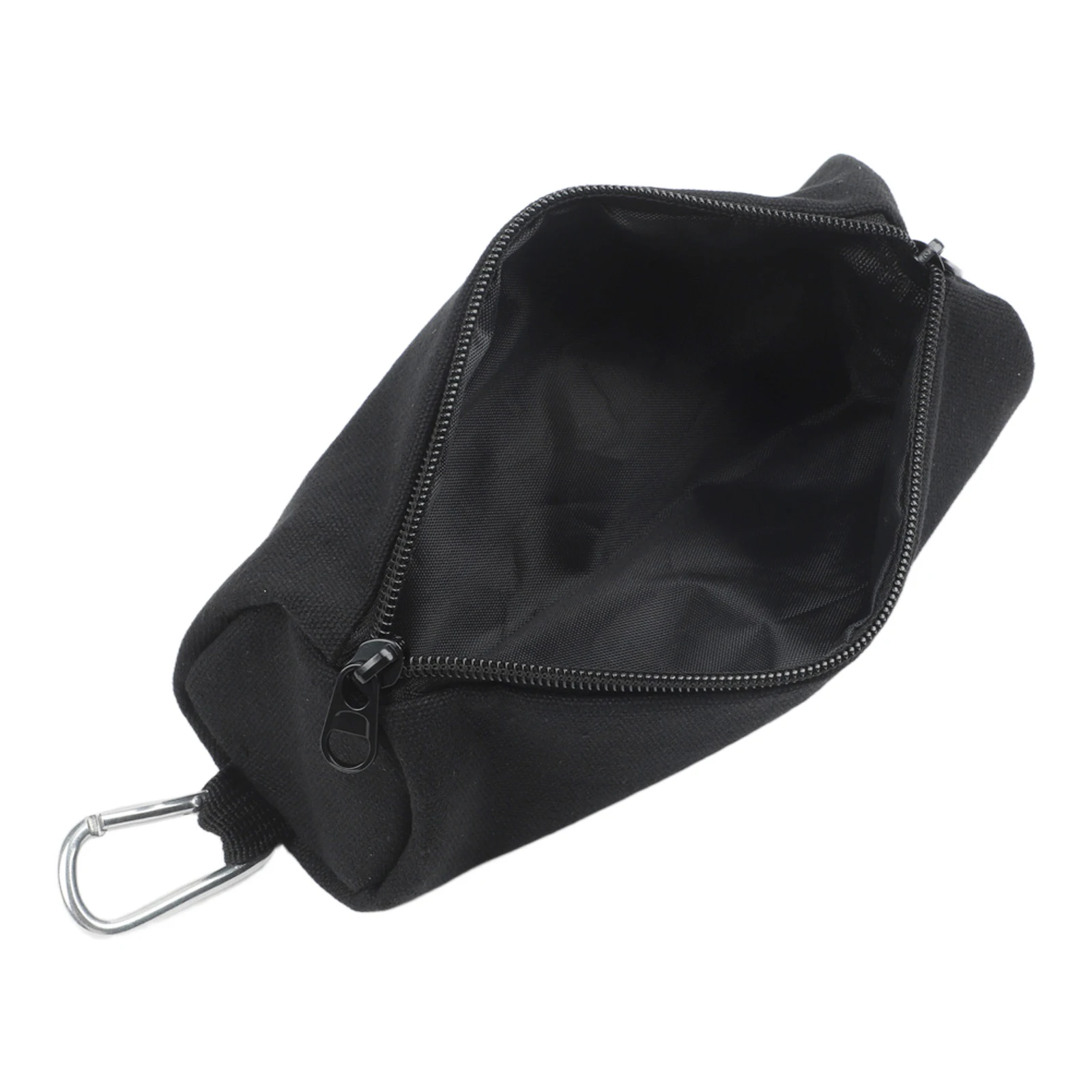 Tennis training storage bag designed for easy carrying with tear resistant nylon and smooth zipper for fast ball retrieval