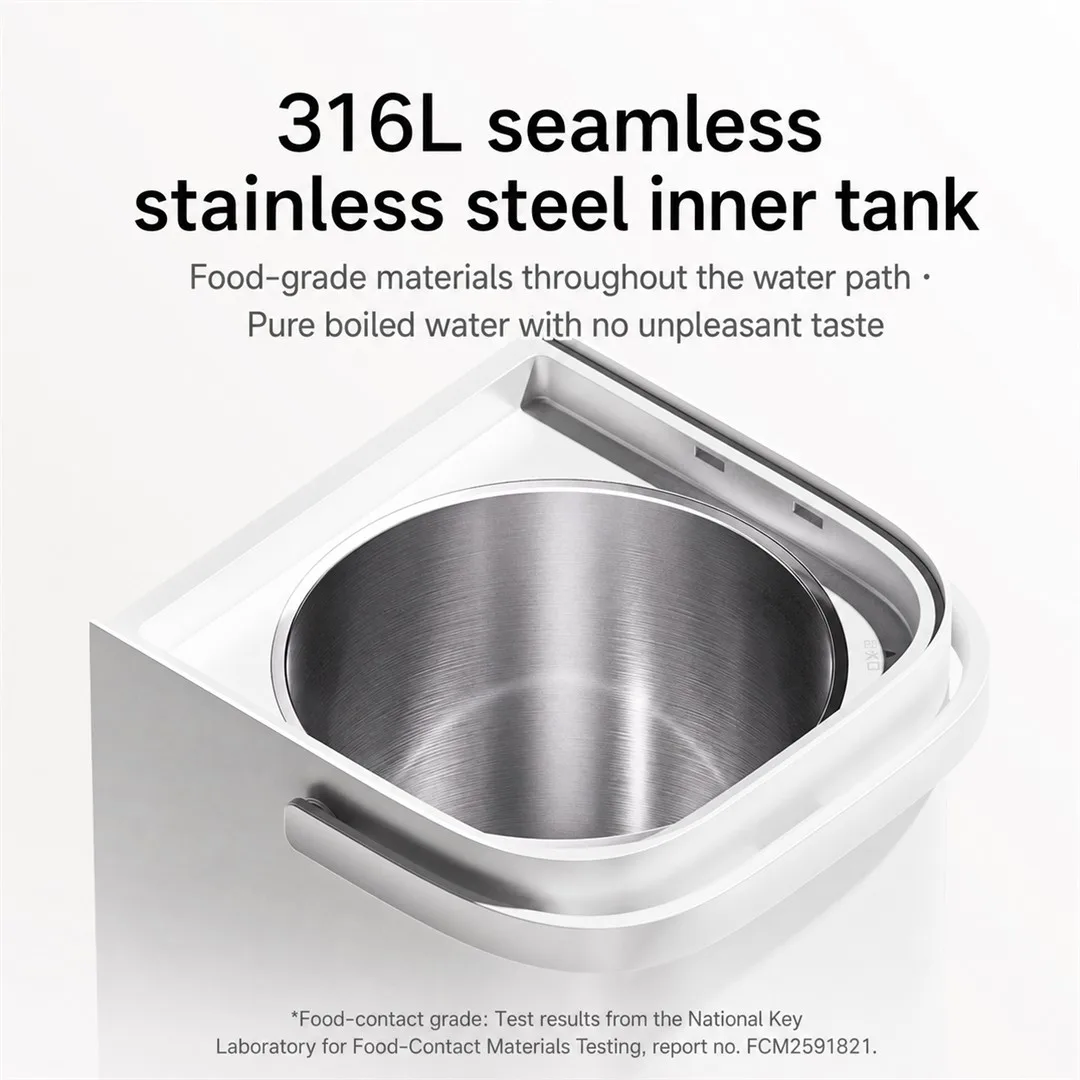 NEW MIJIA Smart Electric Hot Water Dispenser Pro 5L 316L Stainless Steel Liner Active Water Circulation Supports Mi Home App CN