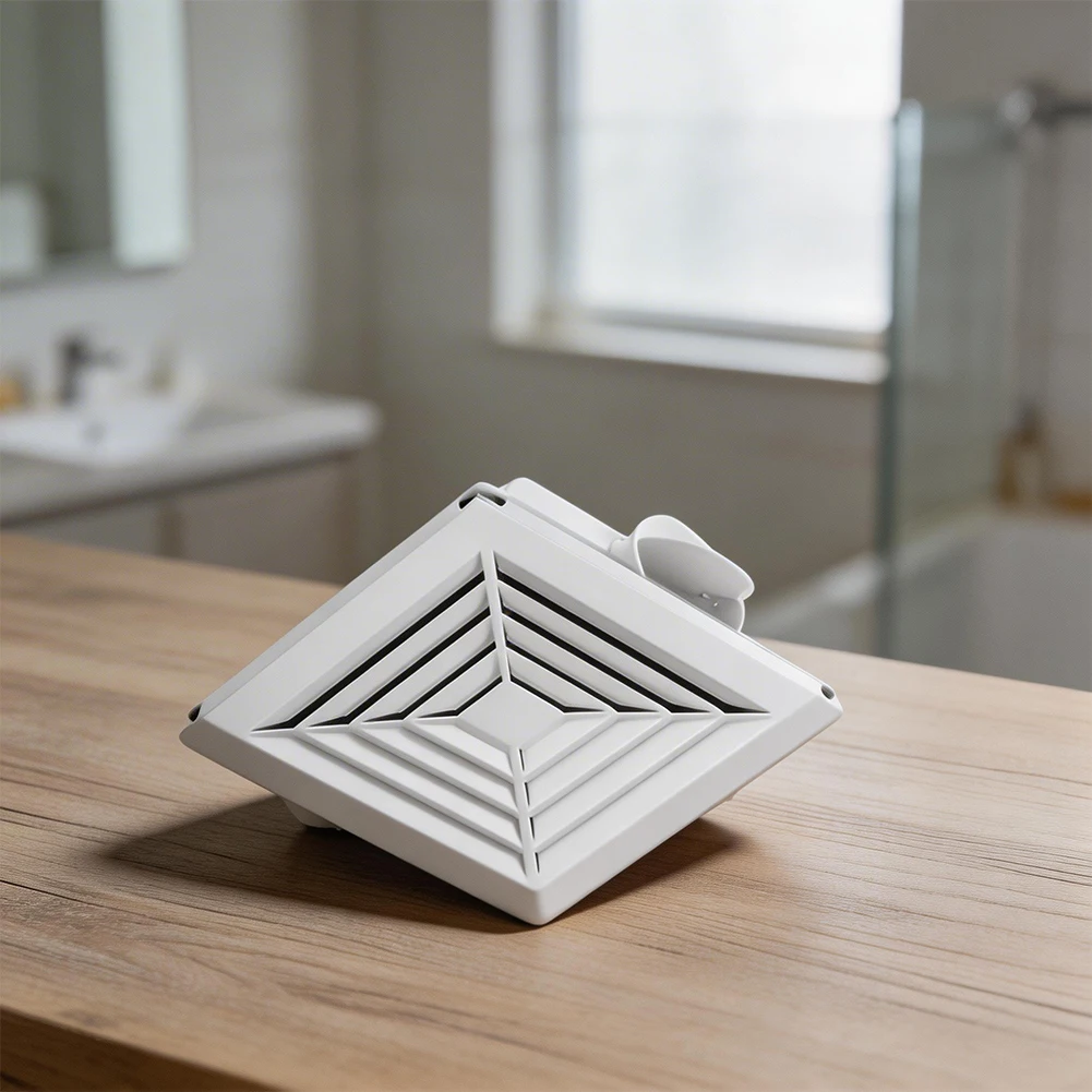 Air Circulation Fan for Kitchen and Bathroom with For Embedded Mounting Option Compatible with Integrated Ceiling Units