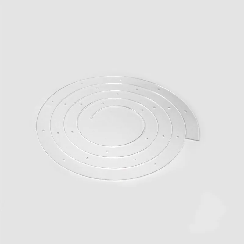 Спиральная многоуровневая подставка для торта, аксессуары для украшения кондитерских изделий для свадьбы, дня рождения, фестиваля, акриловая подставка для торта, многоразовая складная