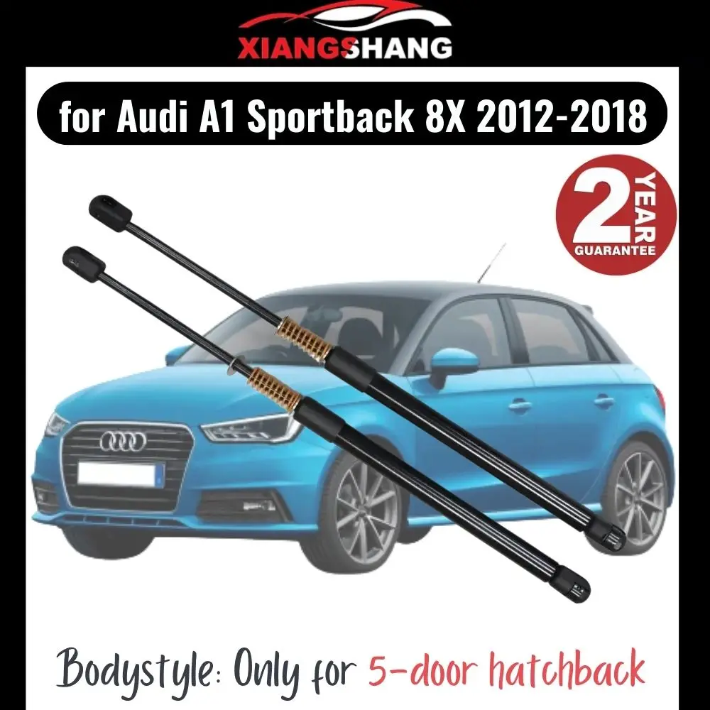 

2pcs Rear Tailgate Damper for Audi A1 Sportback Mk1 (8X) 2012-2018 WITH SPRING Trunk Boot Gas Struts Lift support