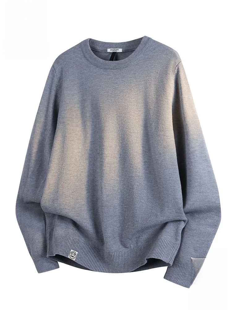 

PaulFrank M round Ne Knitted Sweater Loose Fit Color Casual Sle Winter Faion Comfortable Polyester Blend