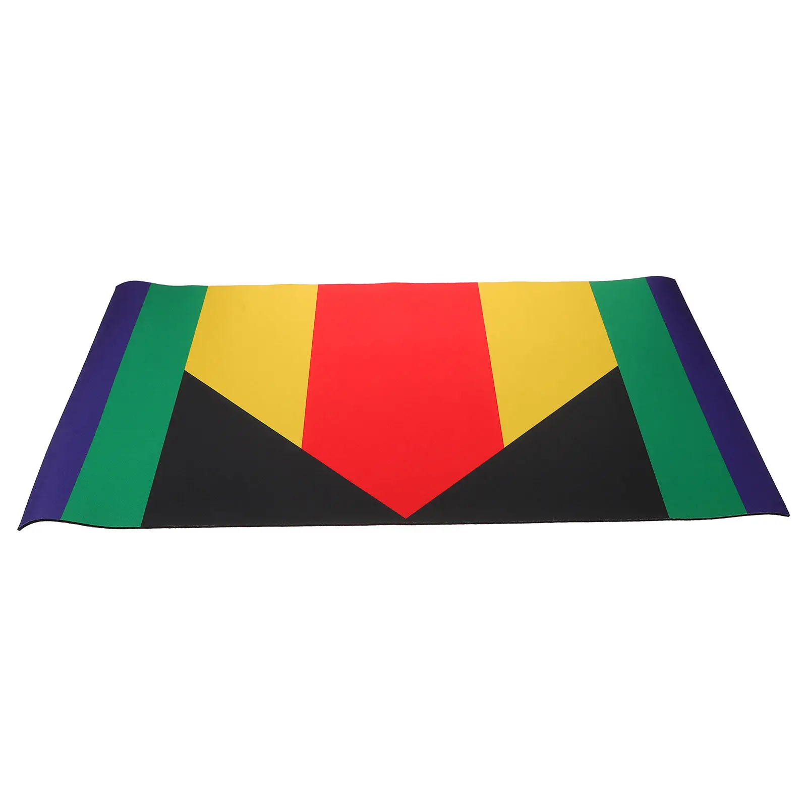 Baseball Home Plate Mat High Strength Silicone Stable Non Slip Pitching Hitting Practice Portable Training Mat Backyard Use