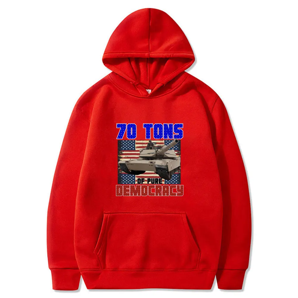 Wtf Is A Kilometer 70 Tons of Pure Democracy Funny Meme Hoodie Unisex Fashion Oversized Streetwear Men Women's Vintage Hoodies