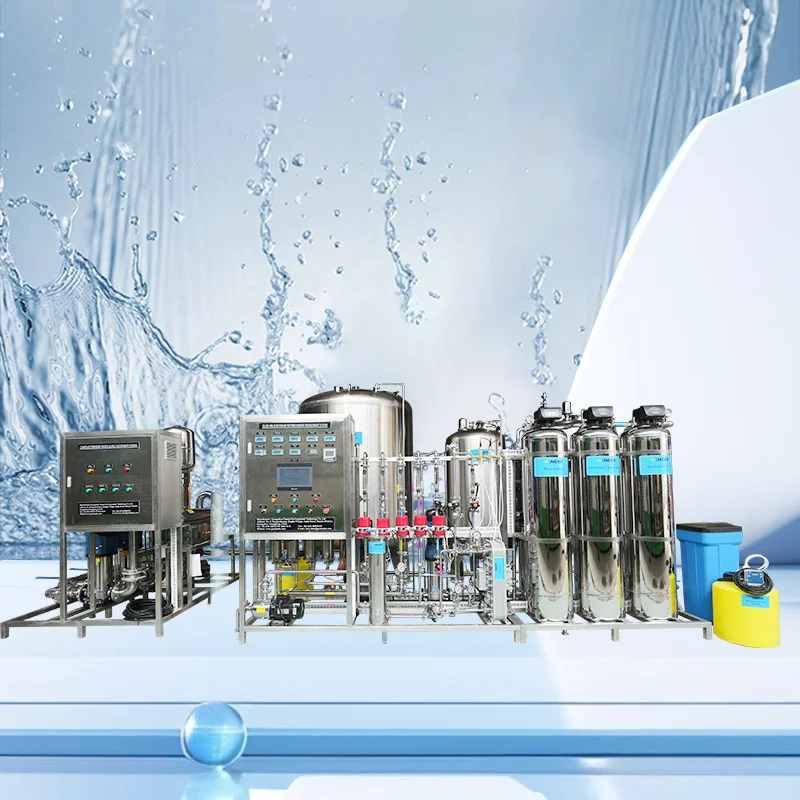 Custom Commercial RO Reverse Osmosis + EDI Water Purification System Pharmaceutical/Industrial Ultrapure Water Equipment