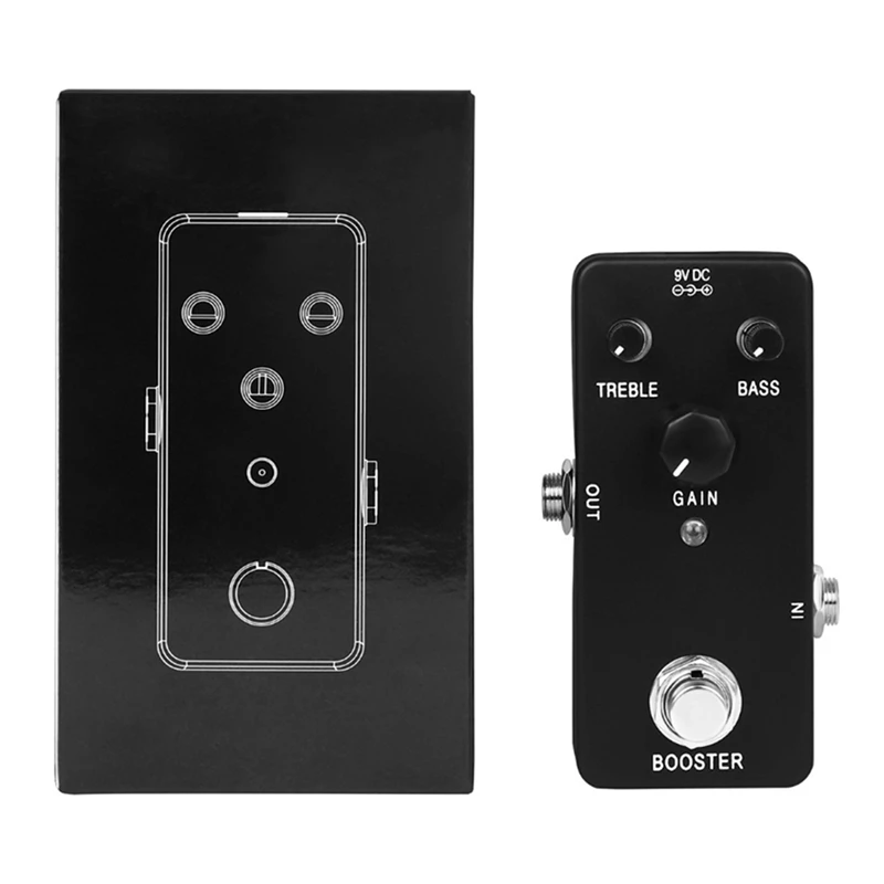 Pedal de efectos individuales para guitarra XG-7, BOOSTER puro de alta ganancia, reemplazo de guitarra