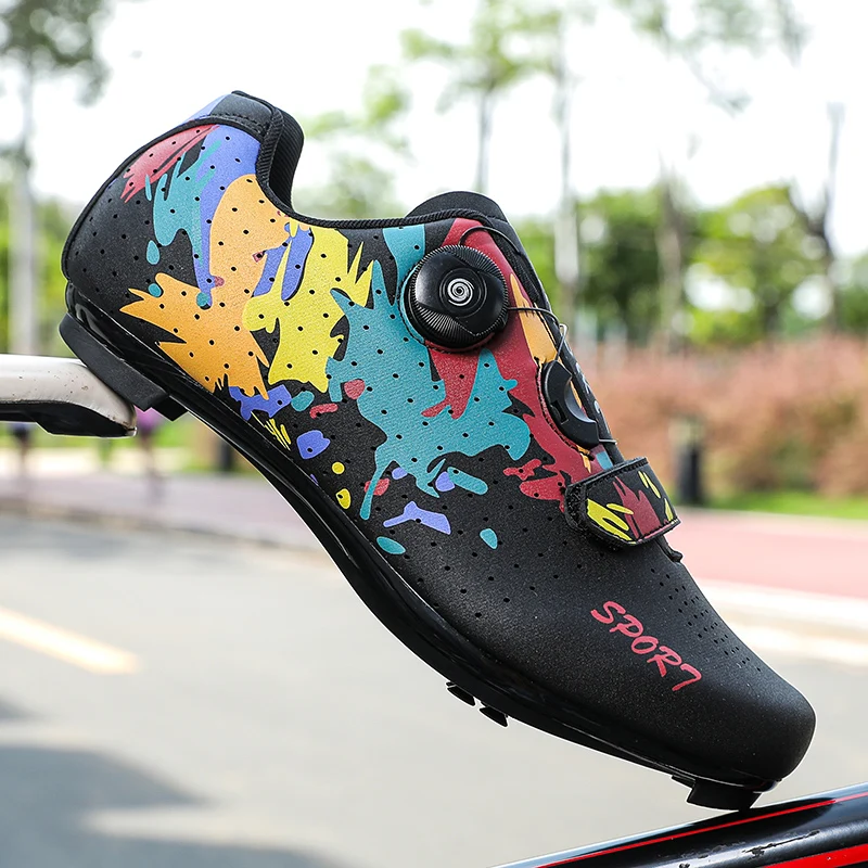 Herren-Fahrradschuhe MTB, Leichte und Langlebige Mountainbike-Schuhe, Geeignet für Outdoor-Bergfahrten, Unisex 37-46 – Detail 28