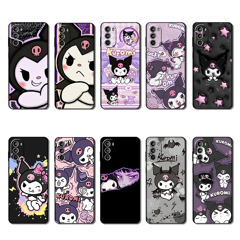 Moto G85 G34 G31 G04 G04S G24 G54 Power Kuromi Creative Design Soft Case Phone Case