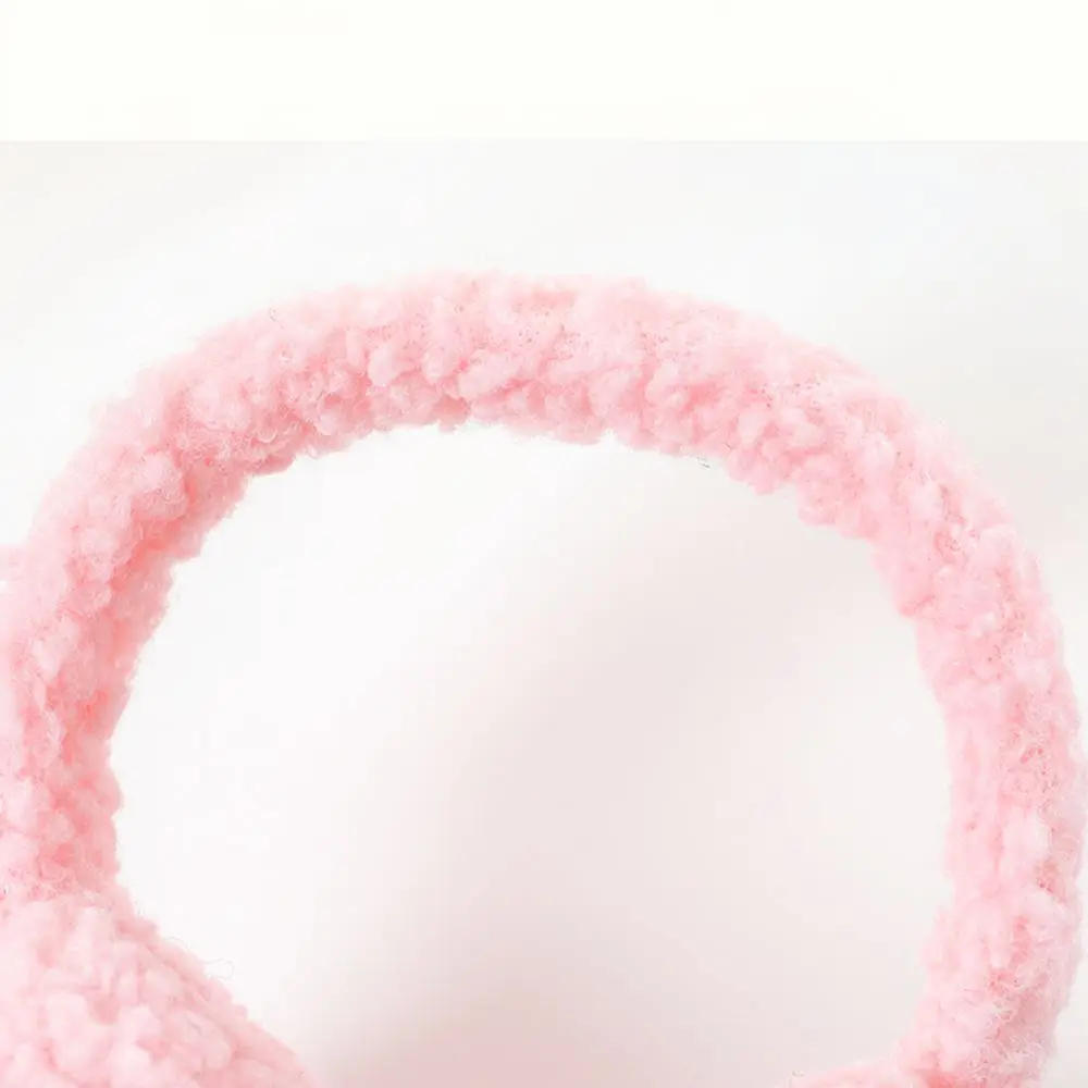 Fluffy Winter Earmuffs For For Qinruier Solid Color Ear Warmers Soft Plush Ear Protectors Cold Weather Outdoor Windproof Gear