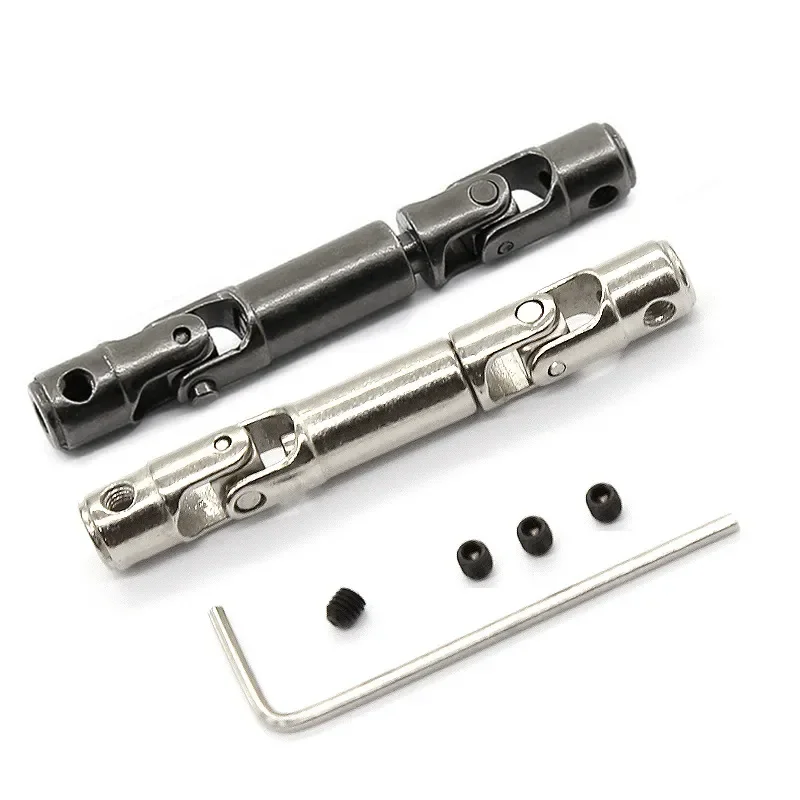 Metal universal joints for DIY drive shaft modification and upgrade accessories