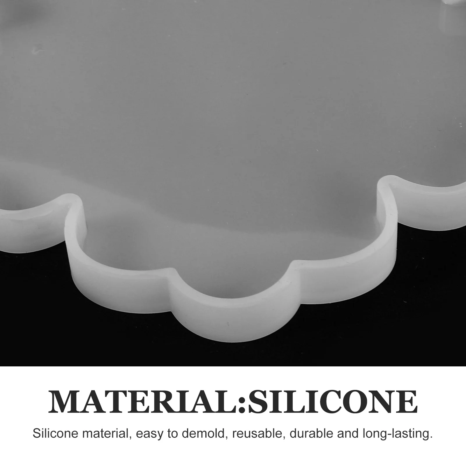 Silicone Flower Mold Set Floral Coaster Making Moulds for Epoxy Resin Reusable DIY Crafting Projects Flower Rensin Mold