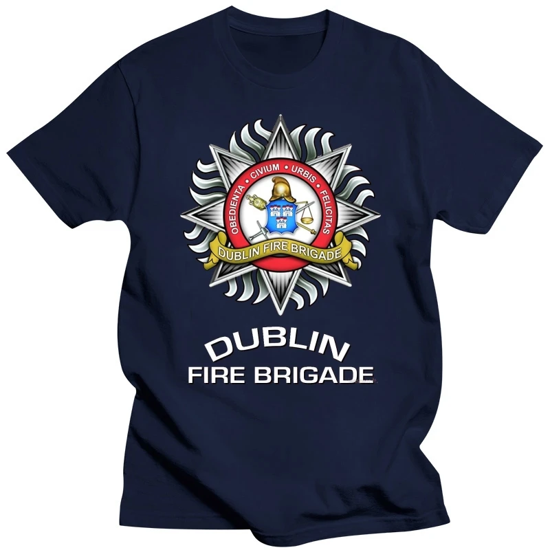 Dublin Fire Brigade Irish Firefighter Fire Department T-shirt