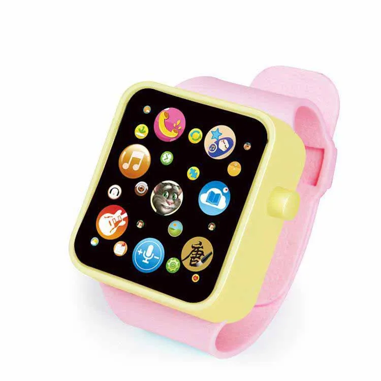 Montre de simulation de musique intelligente pour enfants, jouets interactifs, éducation précoce, conte, poésie Tang, chant, puzzle