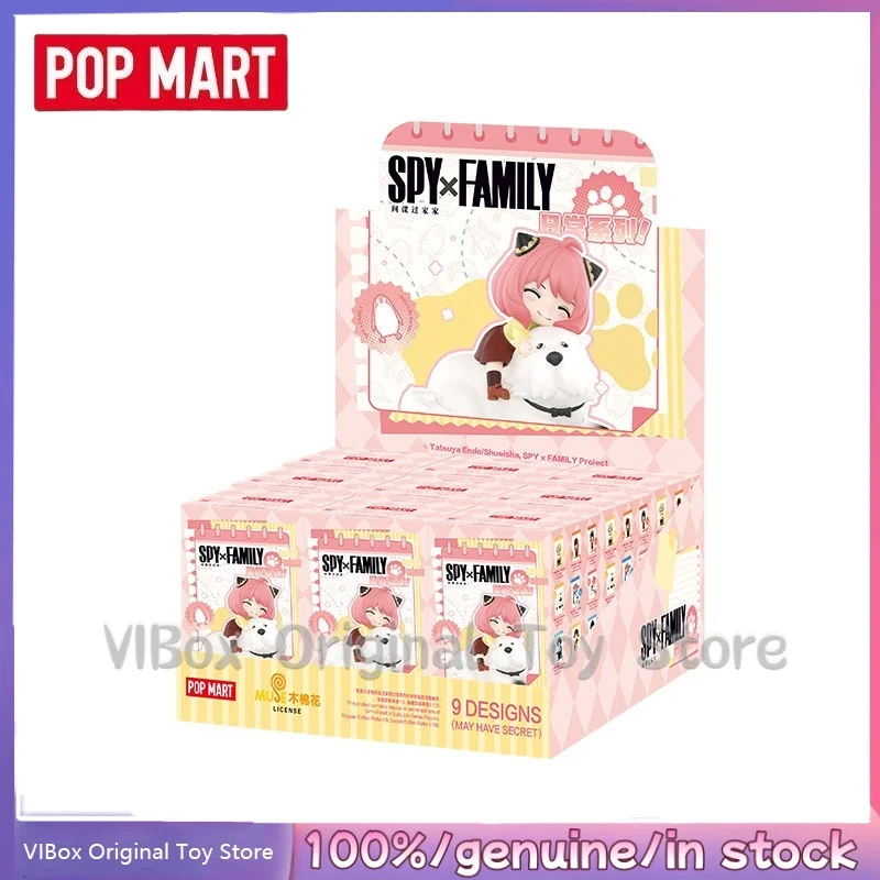 Genuine POPMART SPY x FAMILY Daily Series Blind Box Cute Figure