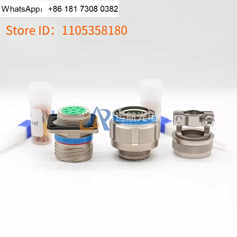 High Density 48-Pin Aerospace Connector J599/26FD48PB/SB J599/20FD48SPB