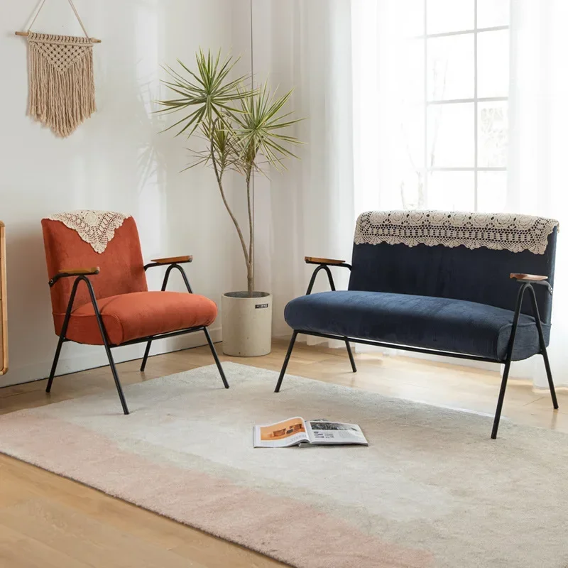 كرسي أريكة فردي إسكندنافي لغرفة المعيشة كسول وشرفة كرسي ترفيهي بسيط وحديث #4