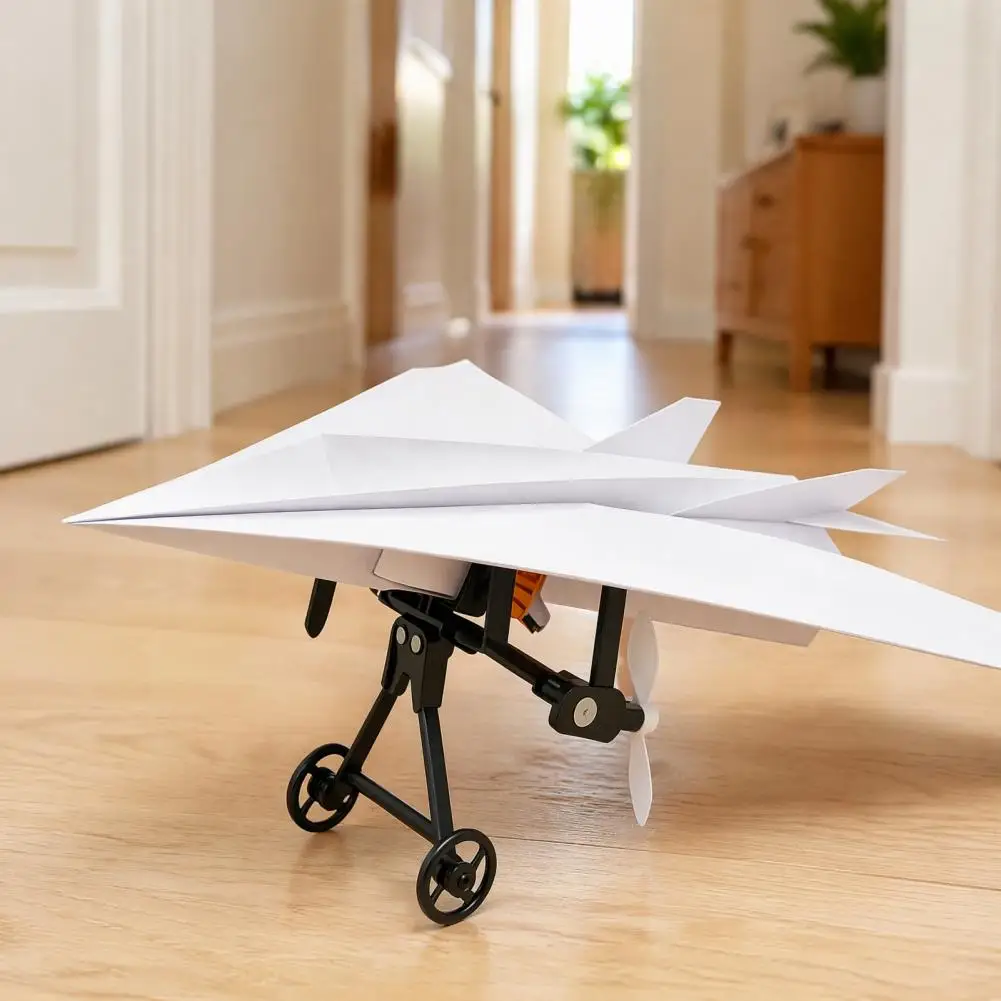 Diy Paper Airplane Kit Remote Control Paper Airplane Kit Diy Electric Rc Glider with Gyro Stabilizer Dual for Beginners