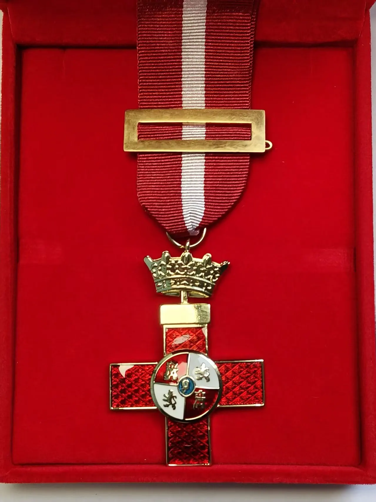 Reproducción de la Medalla de Mérito Española de la Primera Guerra Mundial