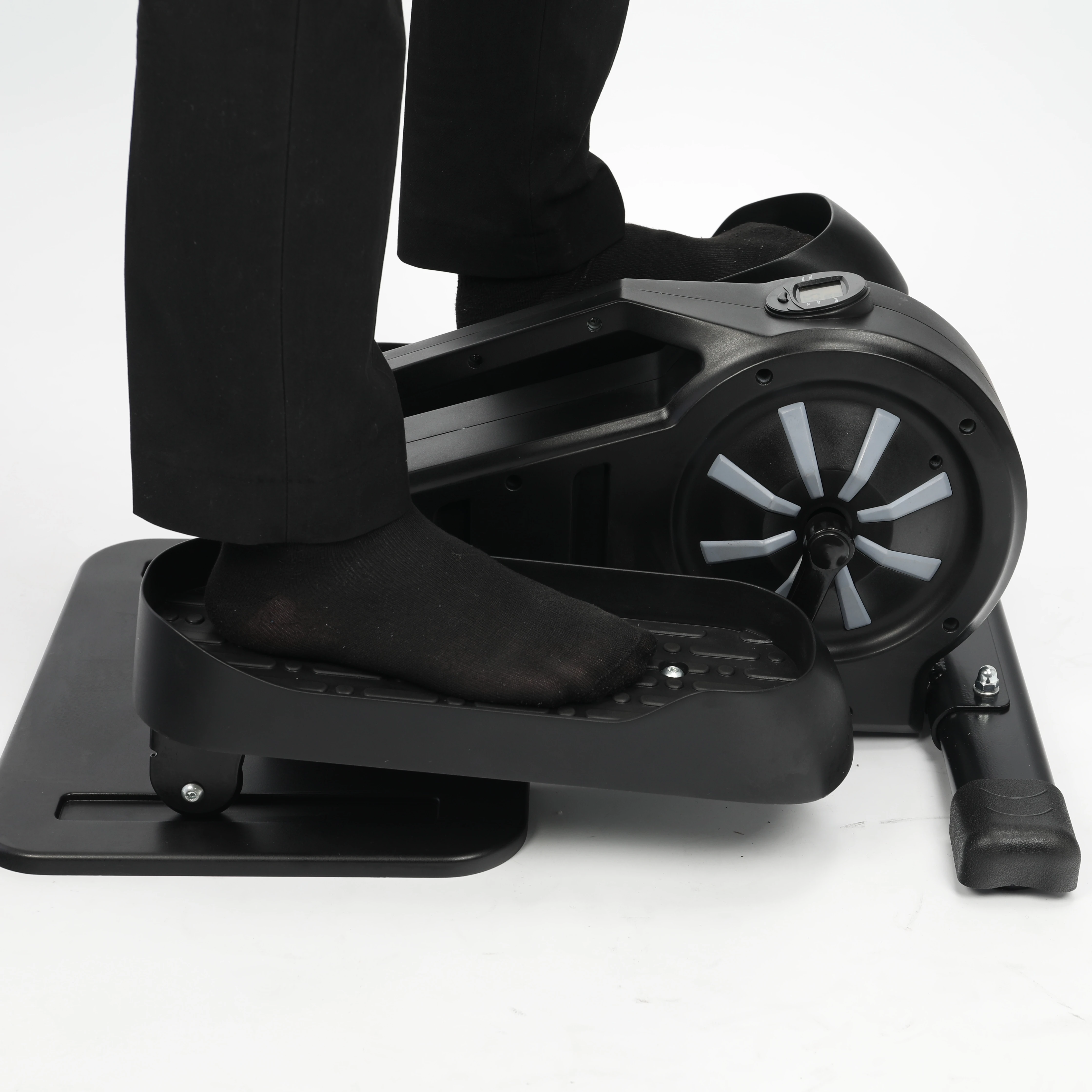 2026 ABS Magnetic Electric Elliptical Trainer Indoor Under Desk Exercise Gear