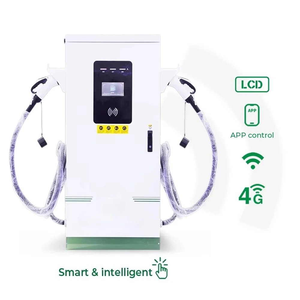 120kW 160kW 240kW DC Fast Charging Pile CCS2 OCPP Smart App Control Dual Gun for Highway Service Area