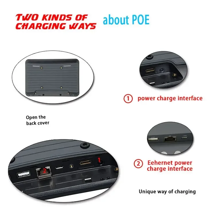 WF8382T (2024) Tablet Android POE montado na parede 8 polegadas 10 "12" 15 "com tela Touch IPS Tablet Pc Nfc