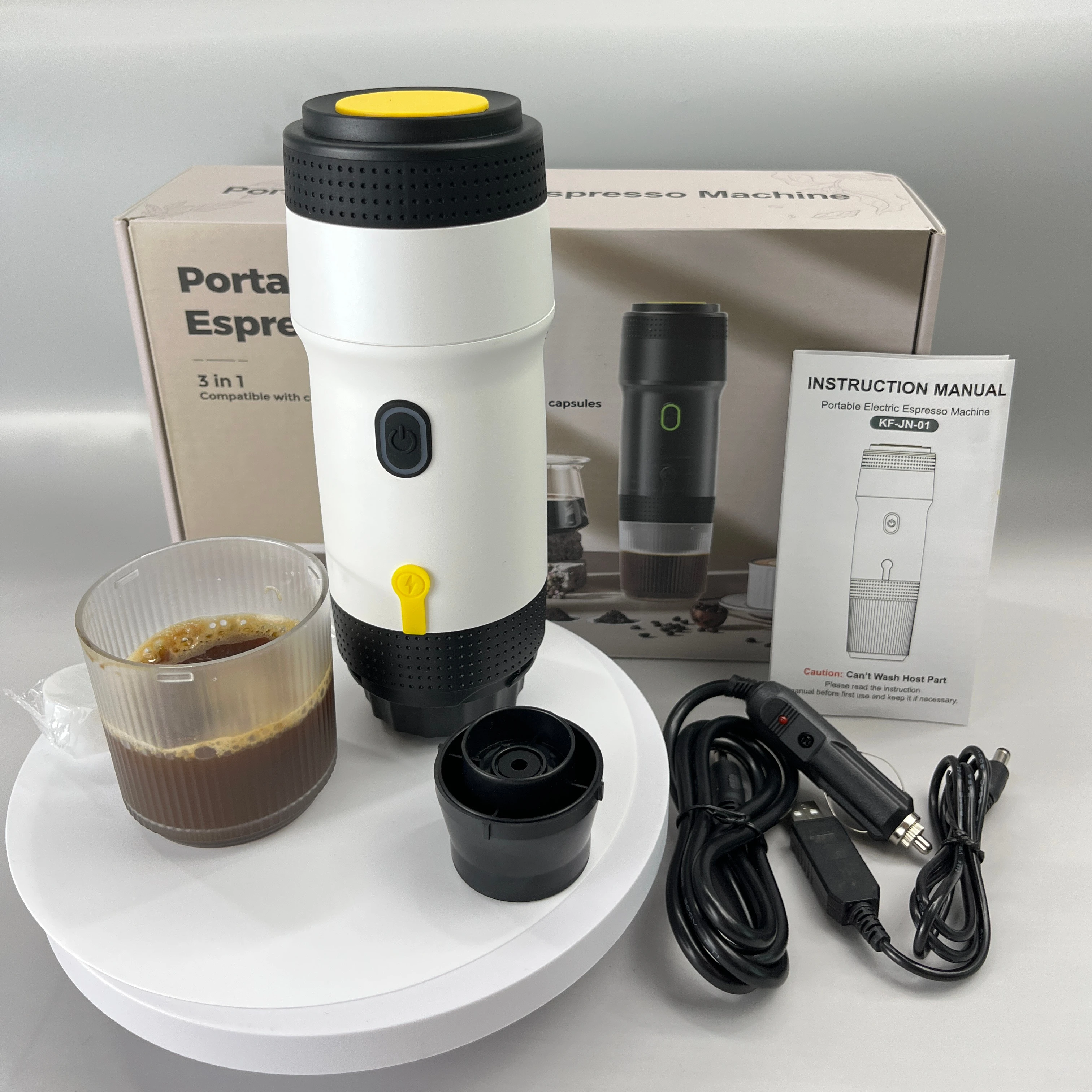 

Оптовая цена перезаряжаемая портативная кофемашина для эспрессо автоматическая кофемашина дорожная кофеварка капсульная кофемашина