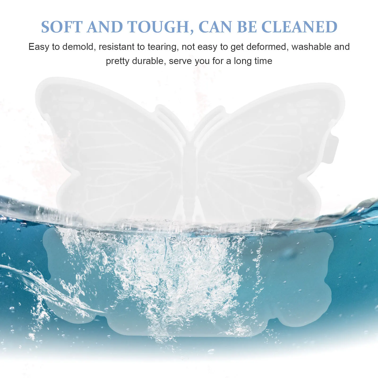 

Silicone Mold Butterfly Making DIY Wall Decoration Craft Molds Flexible Safe Long Life Wear Resistant Deformation Resistant