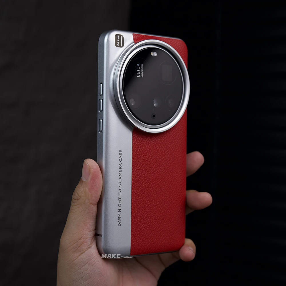Für Xiaomi Mi 15 14 Ultra Fall Luxus Harte PC + PU Leder Kamera Objektiv Schutzhülle Zurück Abdeckung Fall für Xiaomi Mi 15 14 Ultra Shell