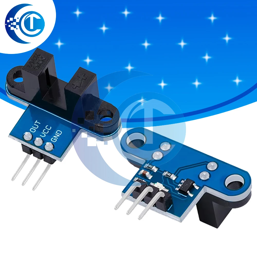 IR Sensor kecepatan inframerah modul deteksi jarak Optocoupler untuk mobil pintar Arduino/Robot