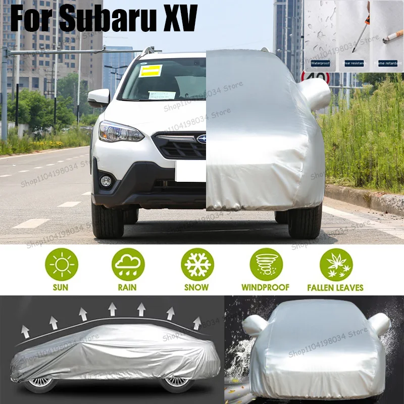 

For Soueast XV Auto Anti snow Anti dust Sunscreen Anti-uv Anti peeling paint And Anti Rainwater 210t car cover Car cover