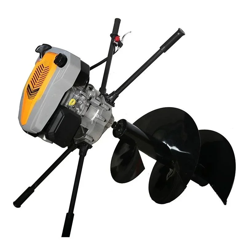 High power ground drilling pit digger planting hole drilling machine agricultural drilling machine