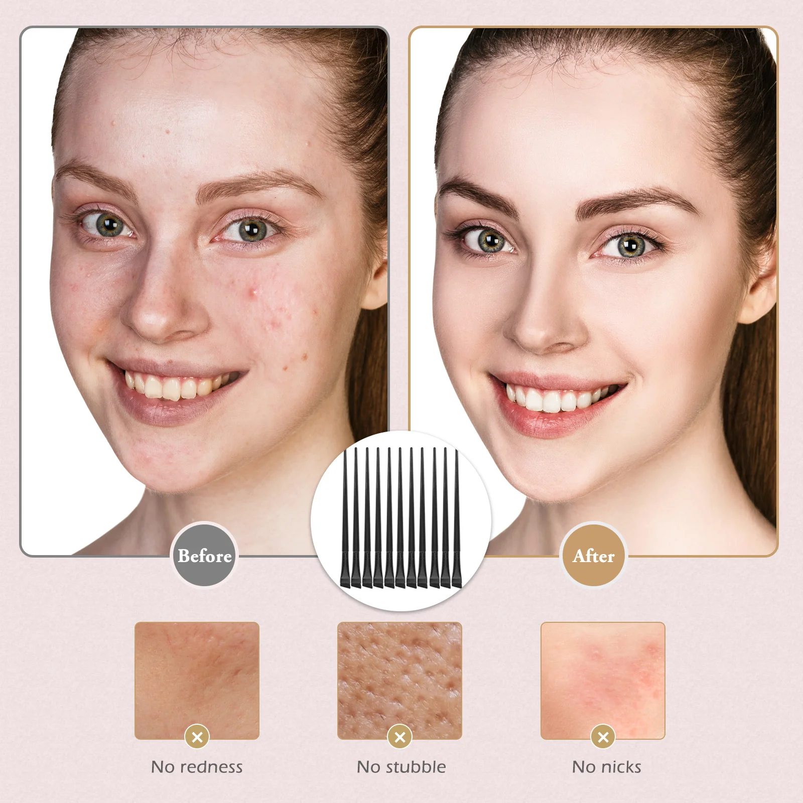 

12Pcs Eye Makeup Brush Set Practical Eyeliner Brush Angled Brow Makeup Tool Eyeshadow Line Drawing Make Up Eyeshadow