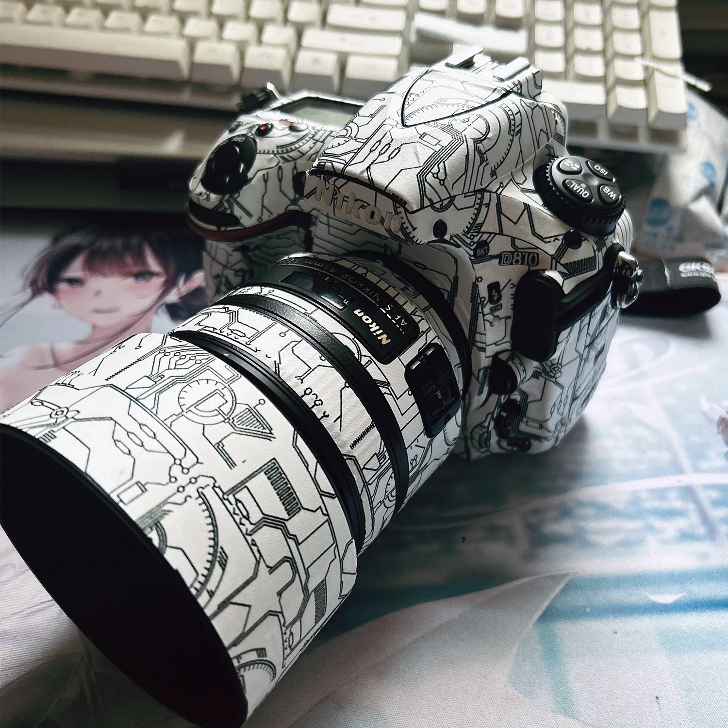 Camera protective Sticker skin Film For Nikon Z5 Z50 Z30 Z6 Z7 MarkII Z7II Z9 ZFC Lens shell Z24-70 Z50F1.8S Z24-120 Decoration