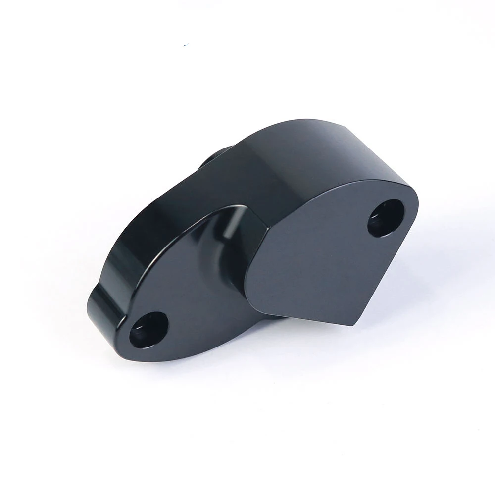 CNC Service High Tolerance Aluminum Part Bright Black Oxidized Milling Custom Industrial Equipment